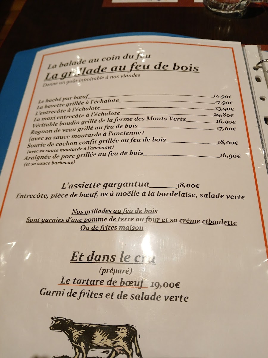 Menu Le Sarment Brulant-3
