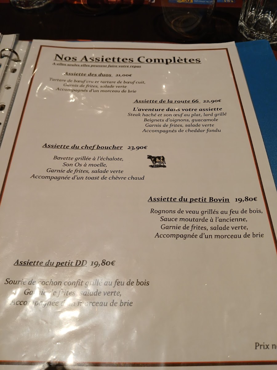Menu Le Sarment Brulant-6