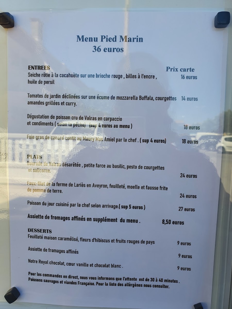 Menu Le Sépia-3