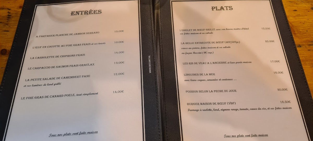Menu Le Six-2