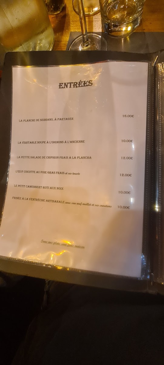 Menu Le Six-8