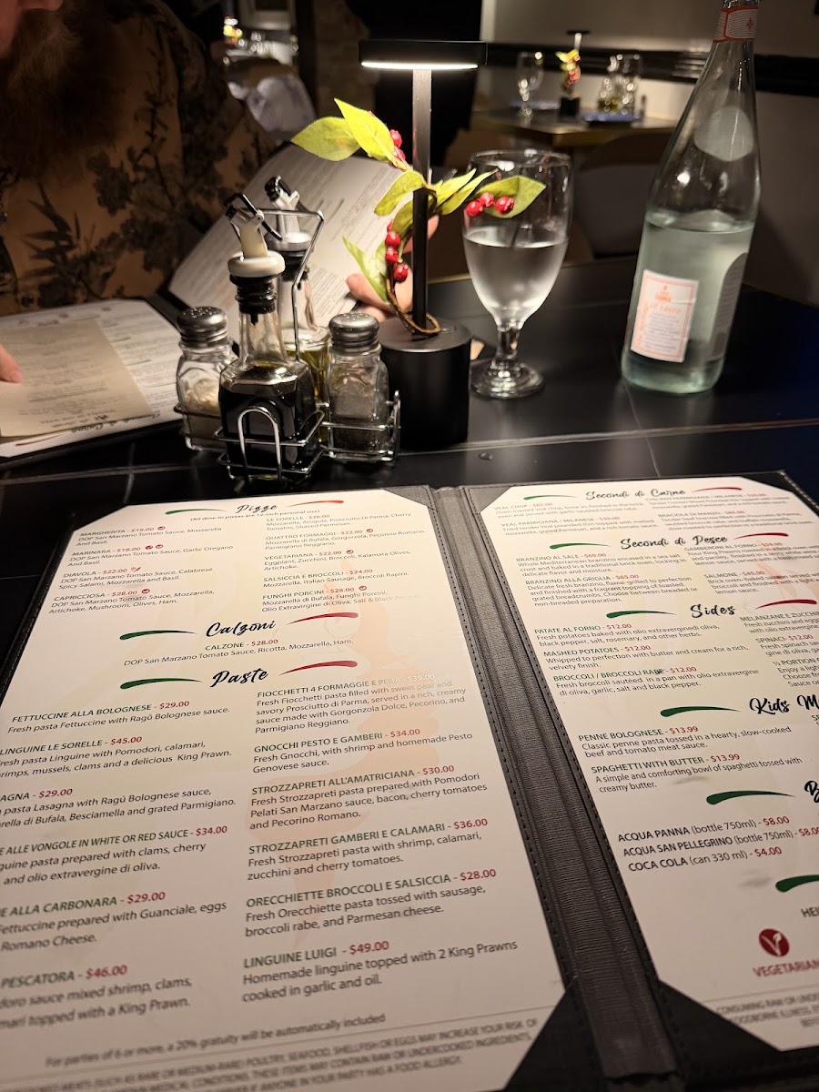 Menu Le Sorelle Restaurant Yamato 'the Original'-7