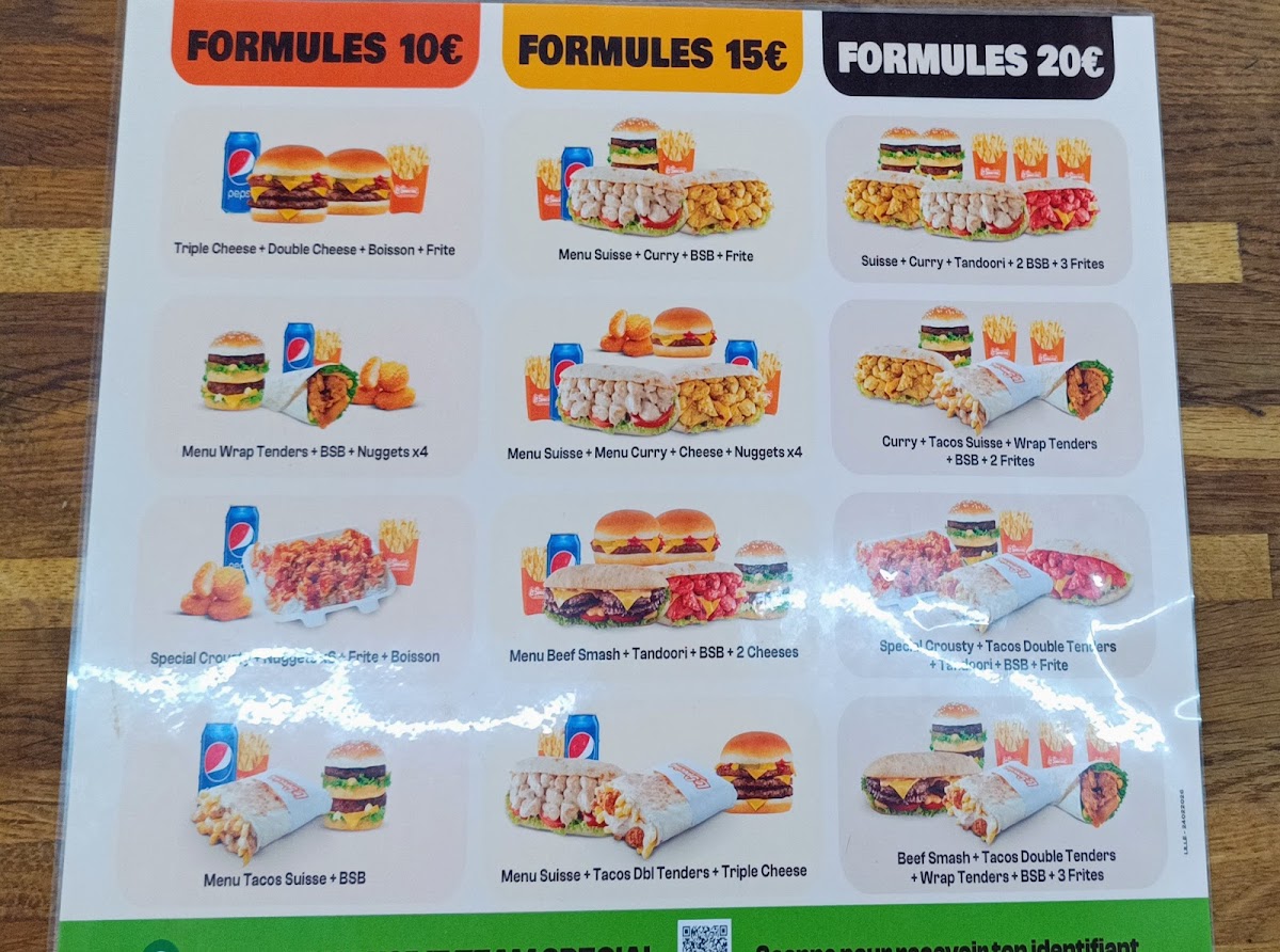 Menu Le Special Restaurant-1