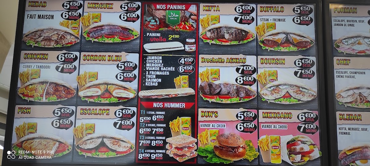 Menu Le Sud Food-1