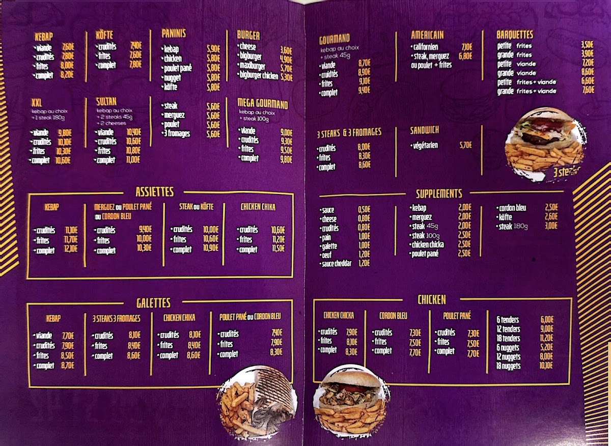 Menu Le Sultan Montivilliers-2