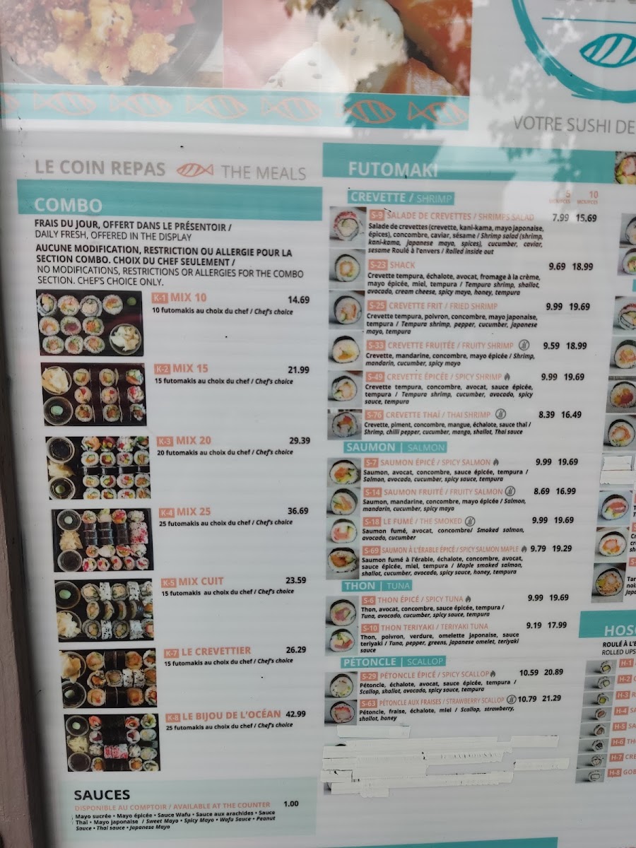 Menu Le Sushi Shack-4