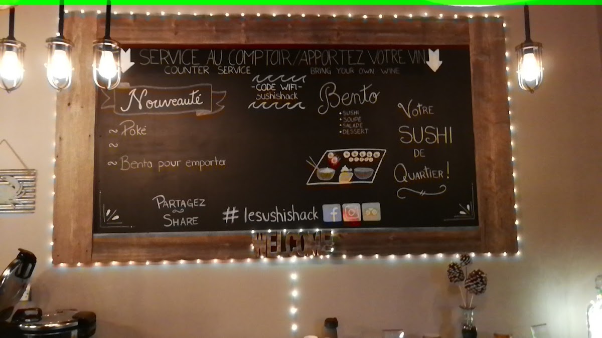 Menu Le Sushi Shack-7