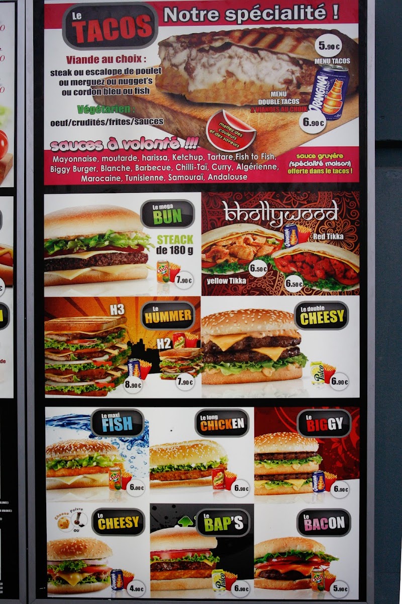 Menu Le Tacos De Lyon - Marie Curie-4