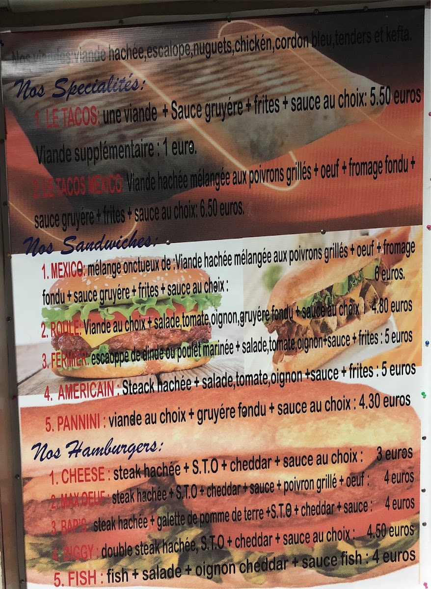 Menu Le Tacos De Toulon-1