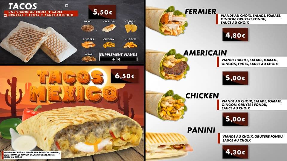 Menu Le Tacos De Toulon-2