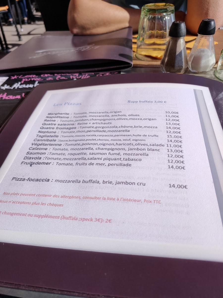 Menu Le Tagliatelle-4