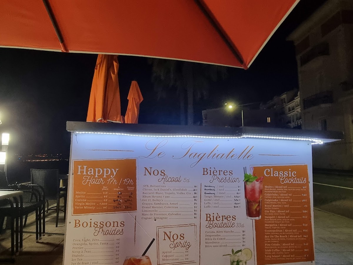 Menu Le Tagliatelle-5