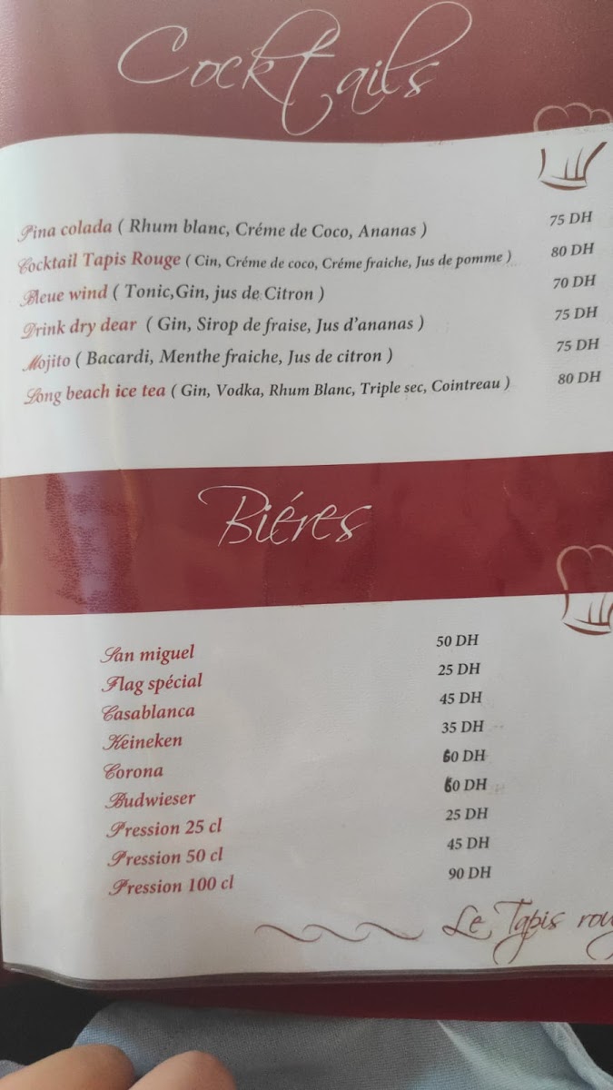 Menu Le Tapis Rouge By Little Norway-7