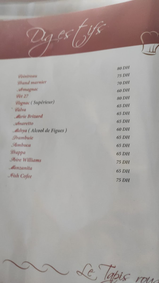 Menu Le Tapis Rouge By Little Norway-9