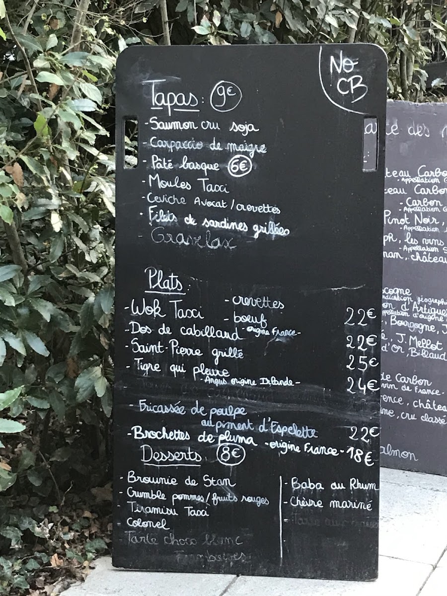 Menu Le Taxi Brousse-2