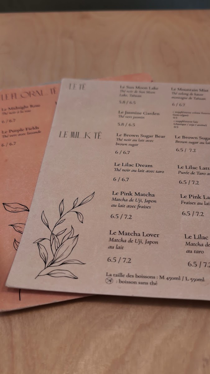 Menu Le Tê-4