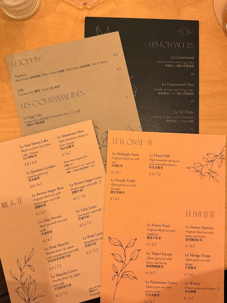 Menu Le Tê-7
