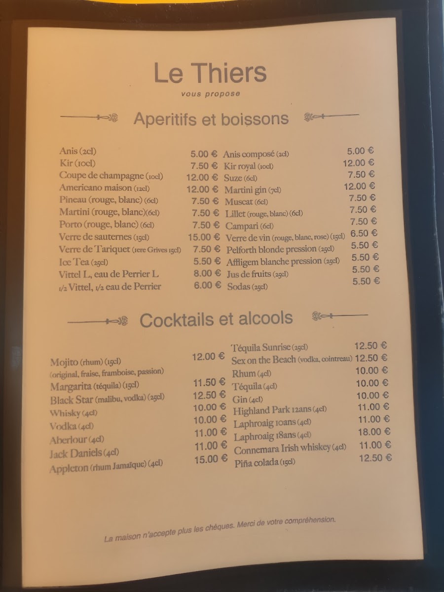 Menu Le Thiers-1