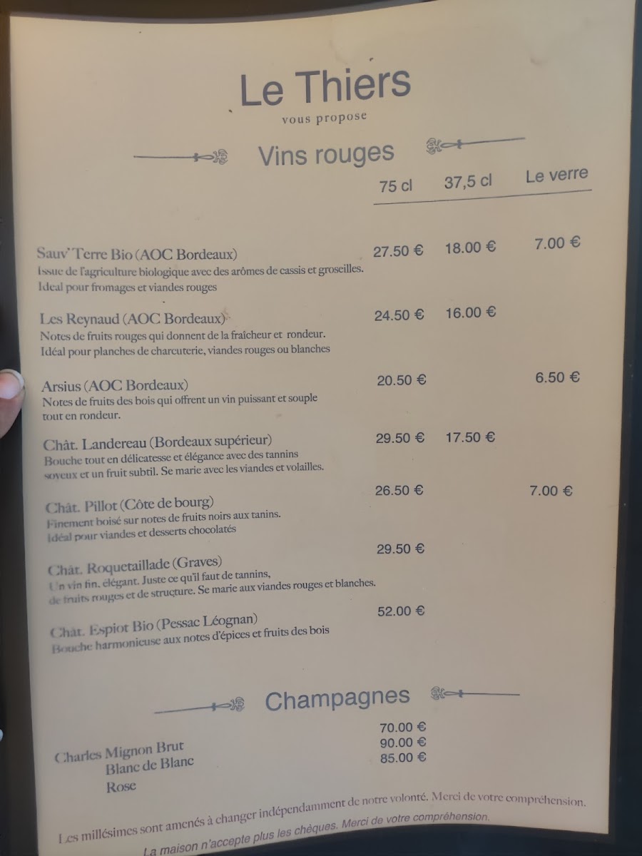 Menu Le Thiers-9