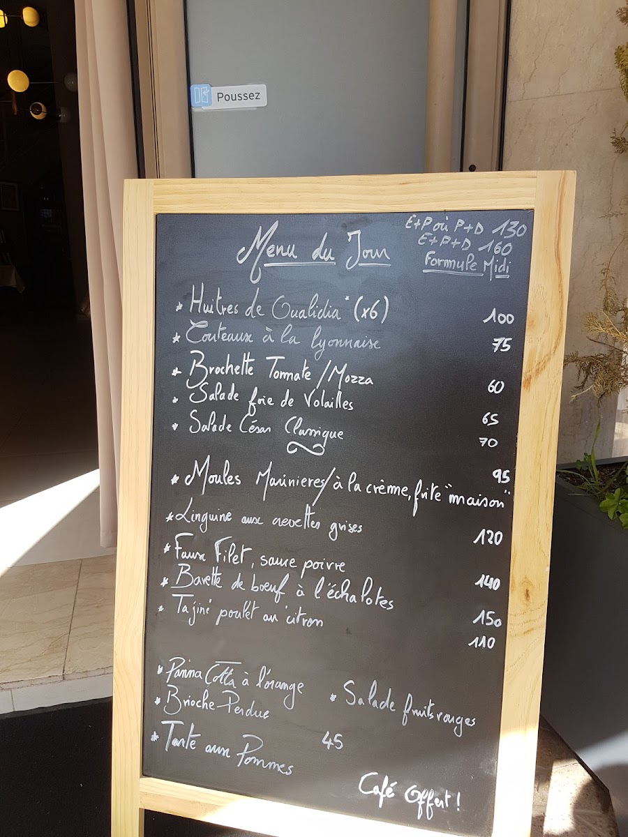 Menu Le Tire Bouchon Marrakech-9