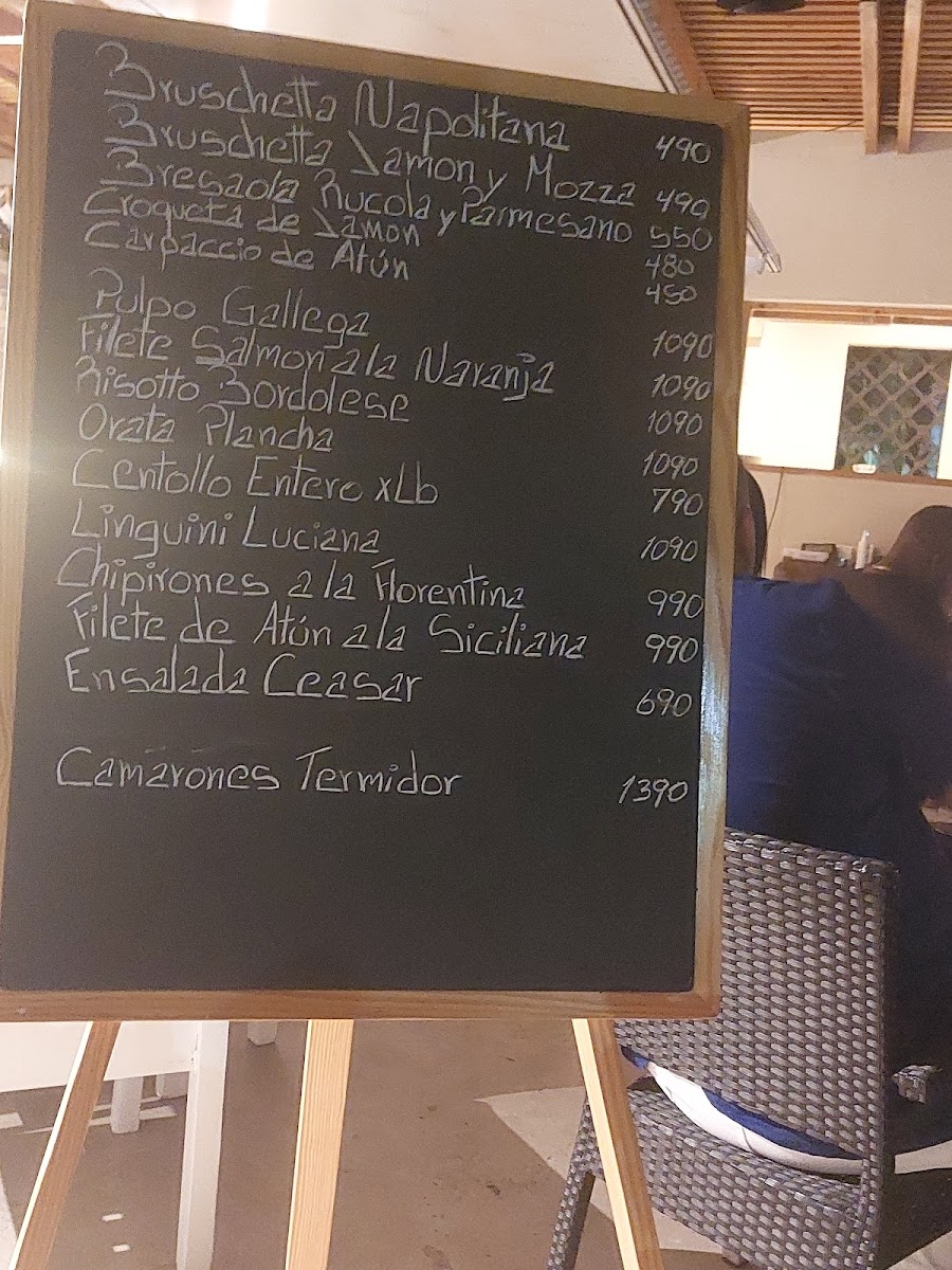 Menu Le Tre Caravelle-2