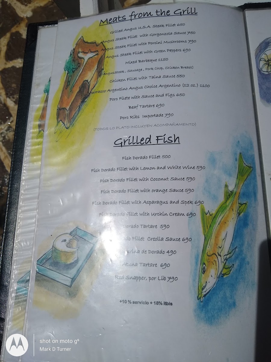 Menu Le Tre Caravelle-6