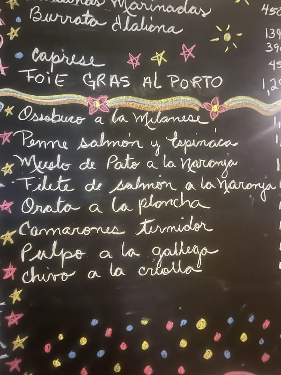 Menu Le Tre Caravelle-7