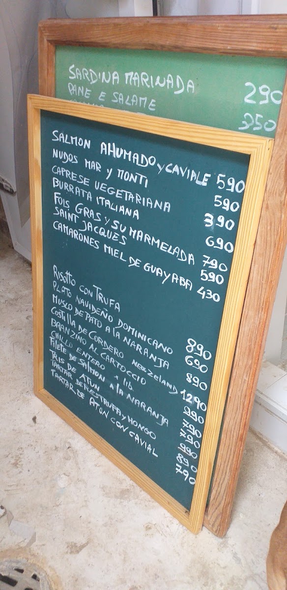 Menu Le Tre Caravelle-8