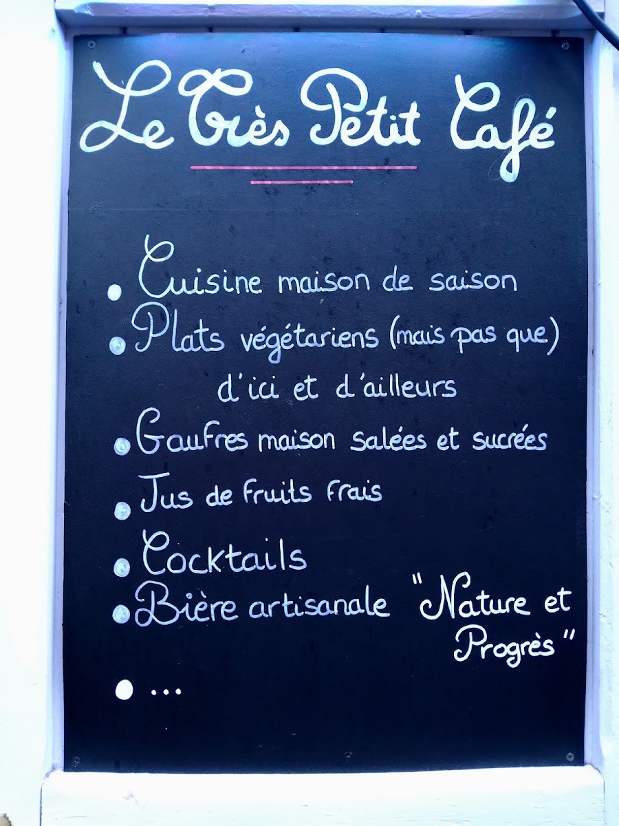 Menu Le Très Petit Café-5