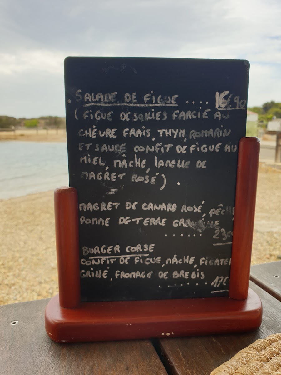 Menu Le Venus Du Gaou-10