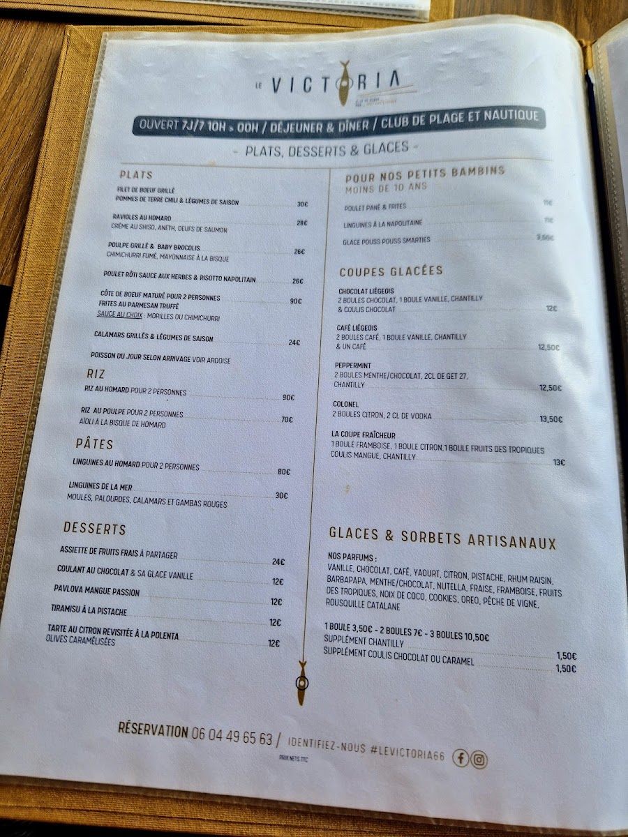 Menu Le Victoria (Par Chez Christopher)-2