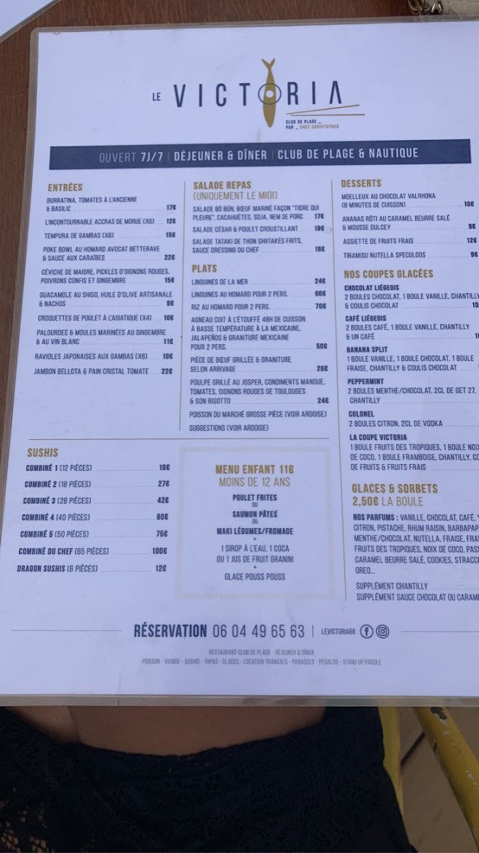 Menu Le Victoria (Par Chez Christopher)-6