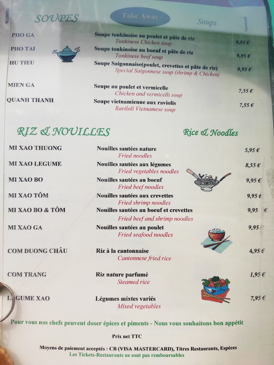 Menu Le Vietnam-2