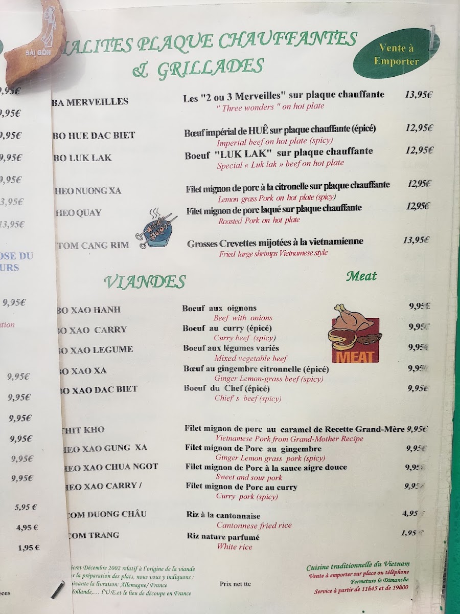 Menu Le Vietnam-3