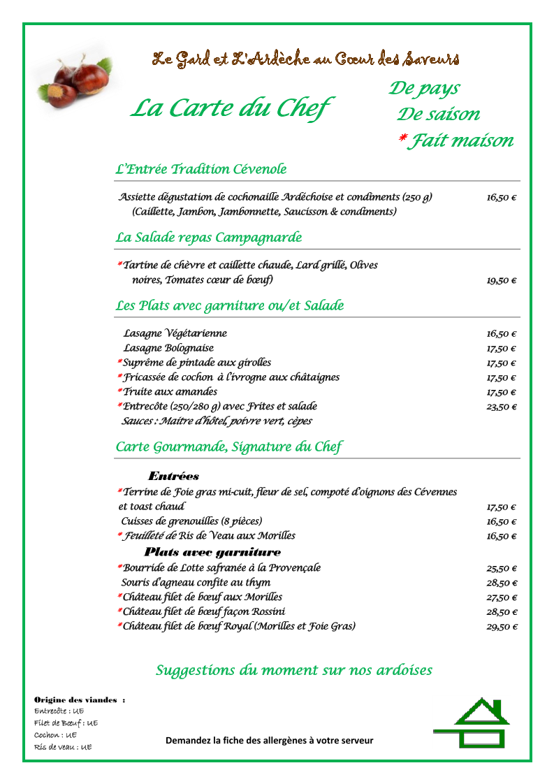 Menu Le Vieux Clocher-1