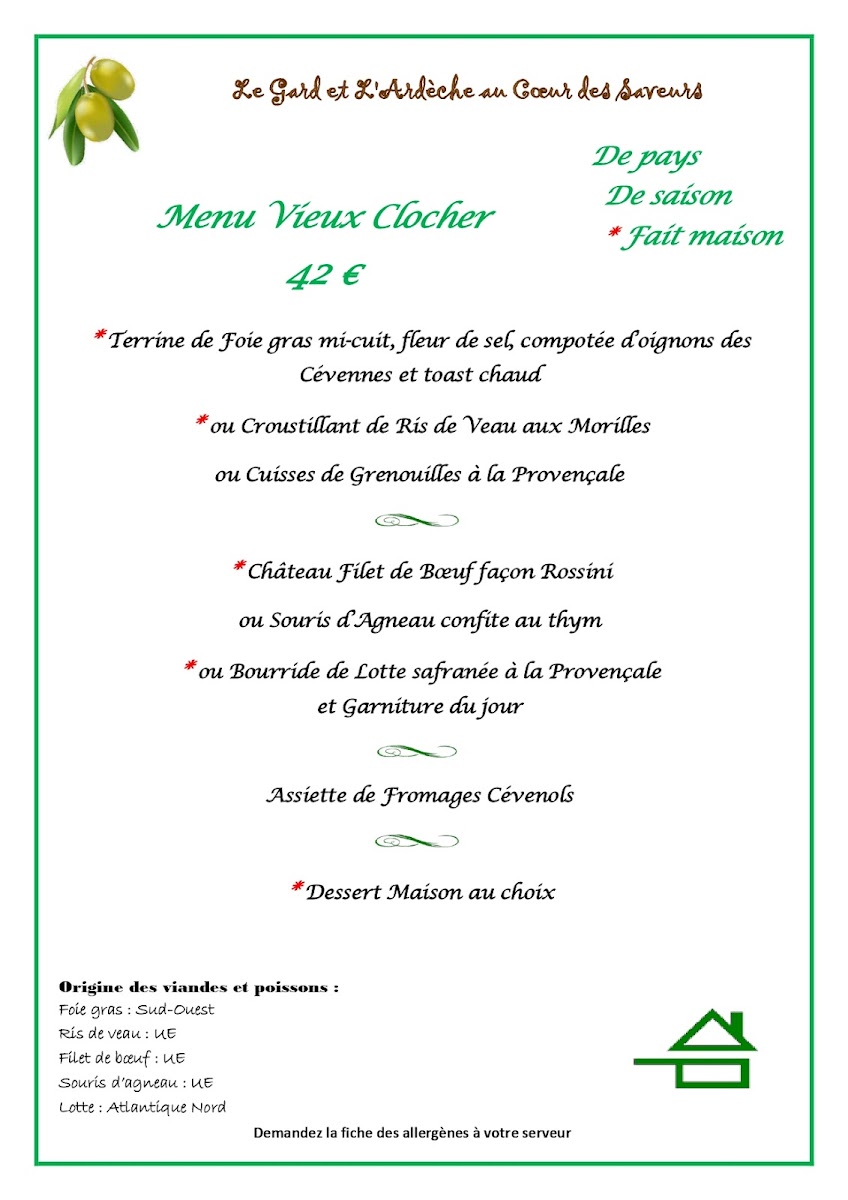 Menu Le Vieux Clocher-4