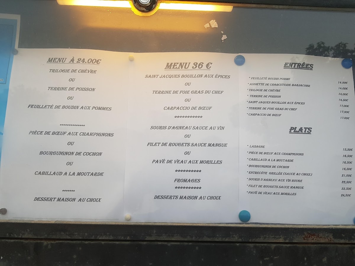 Menu Le Vieux Clocher-7