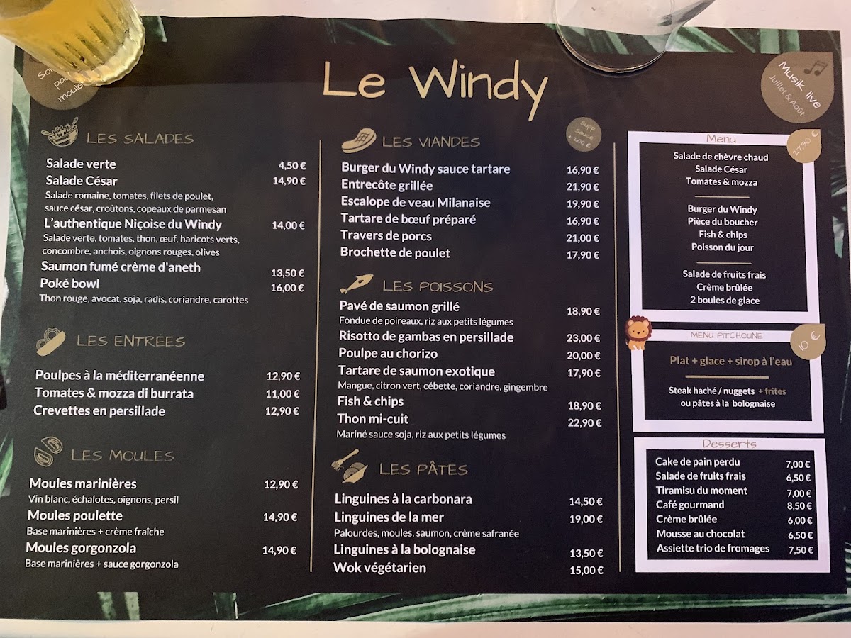Menu Le Windy-1