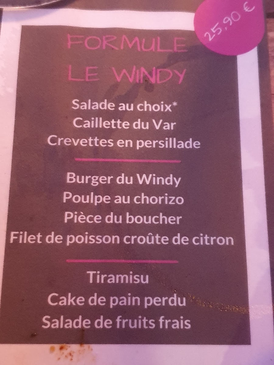 Menu Le Windy-10
