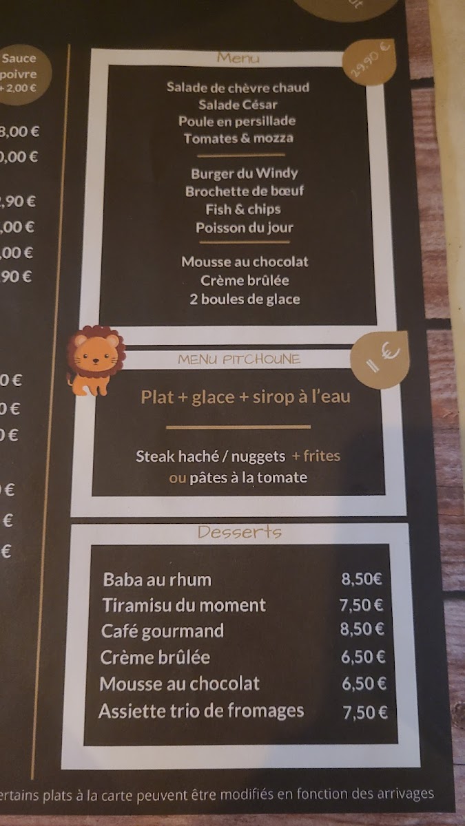 Menu Le Windy-8