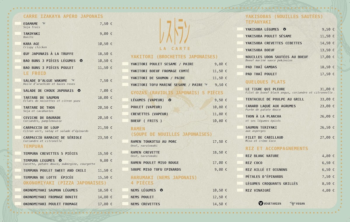 Menu Le Yen Aix-2