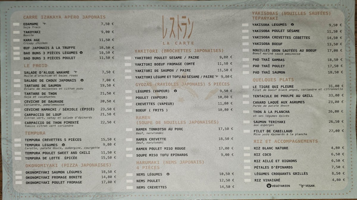 Menu Le Yen Aix-4