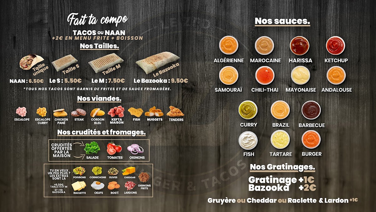 Menu Le Zed-3