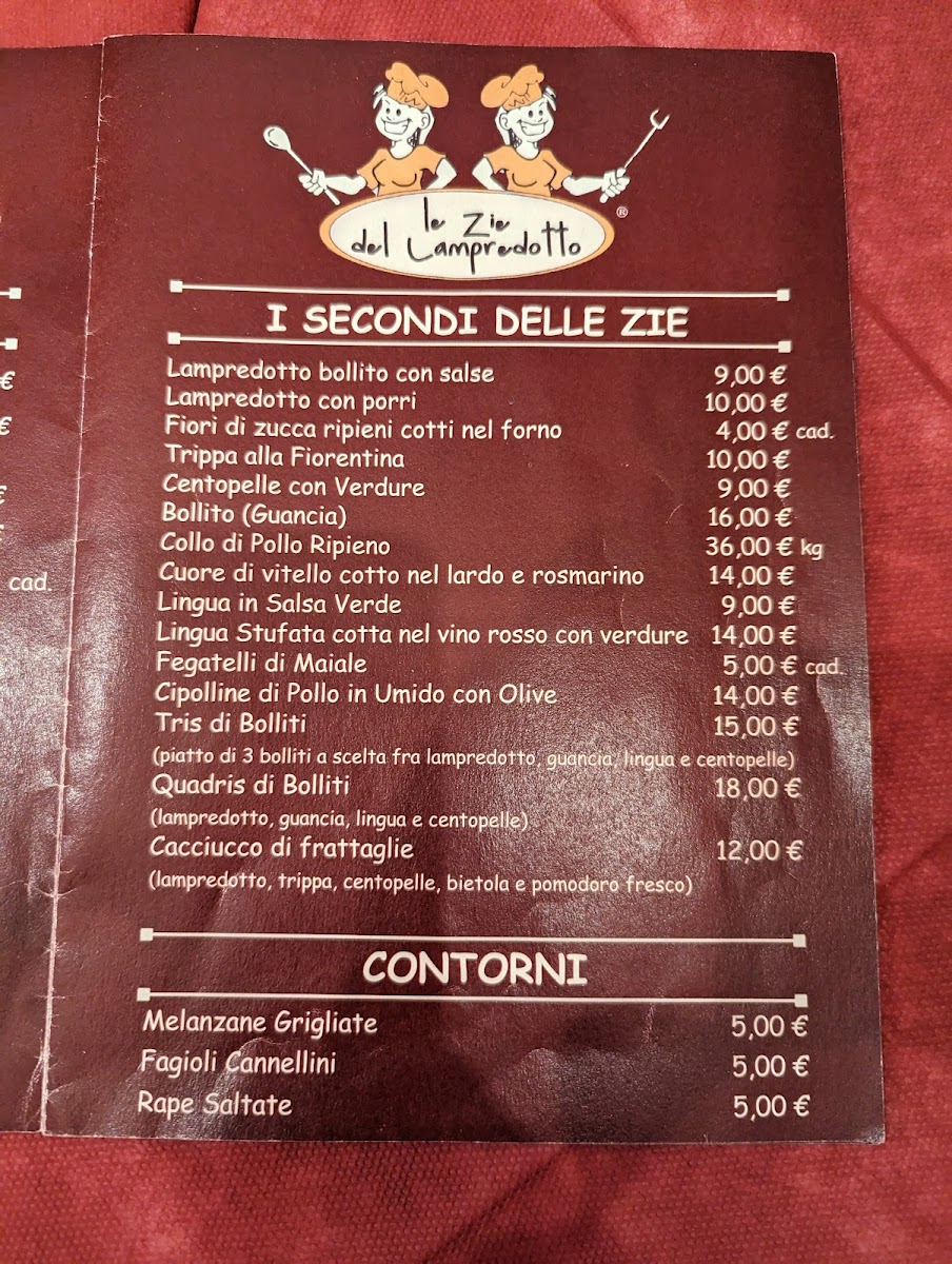 Menu Le Zie Del Lampredotto-3