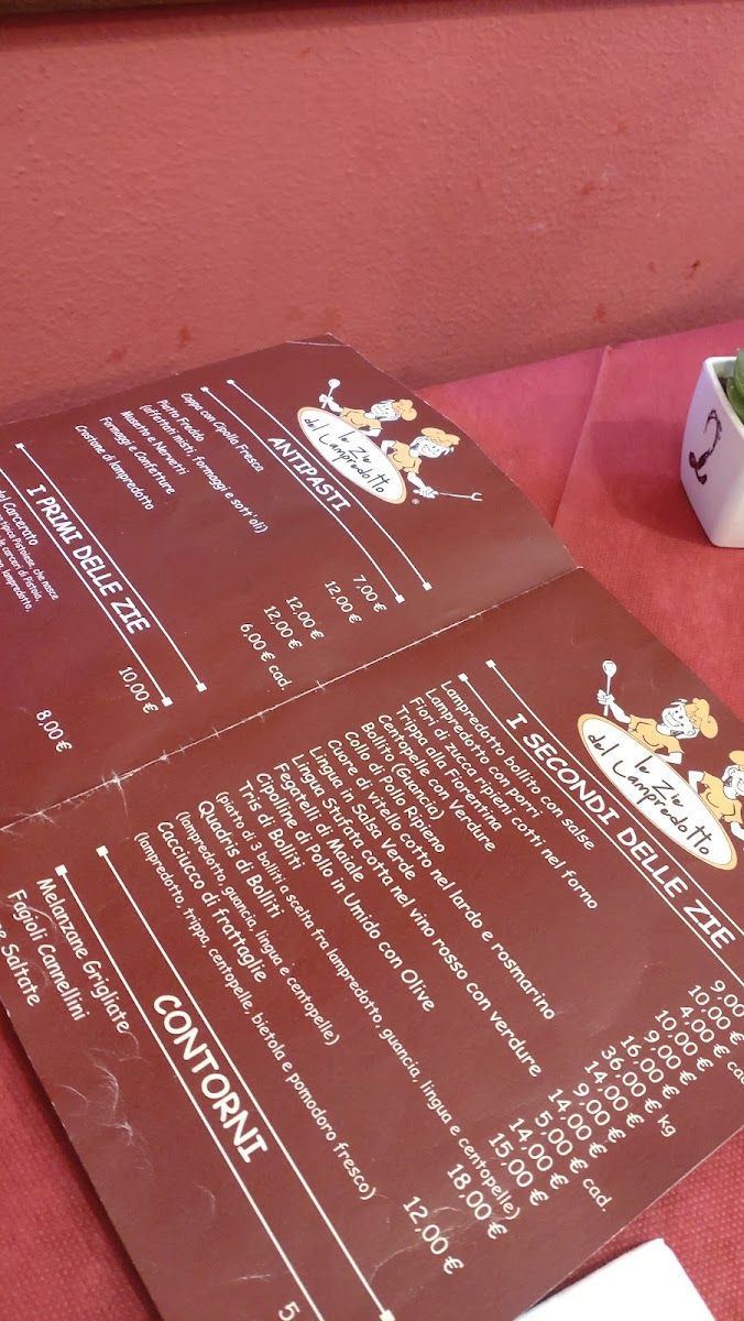 Menu Le Zie Del Lampredotto-6