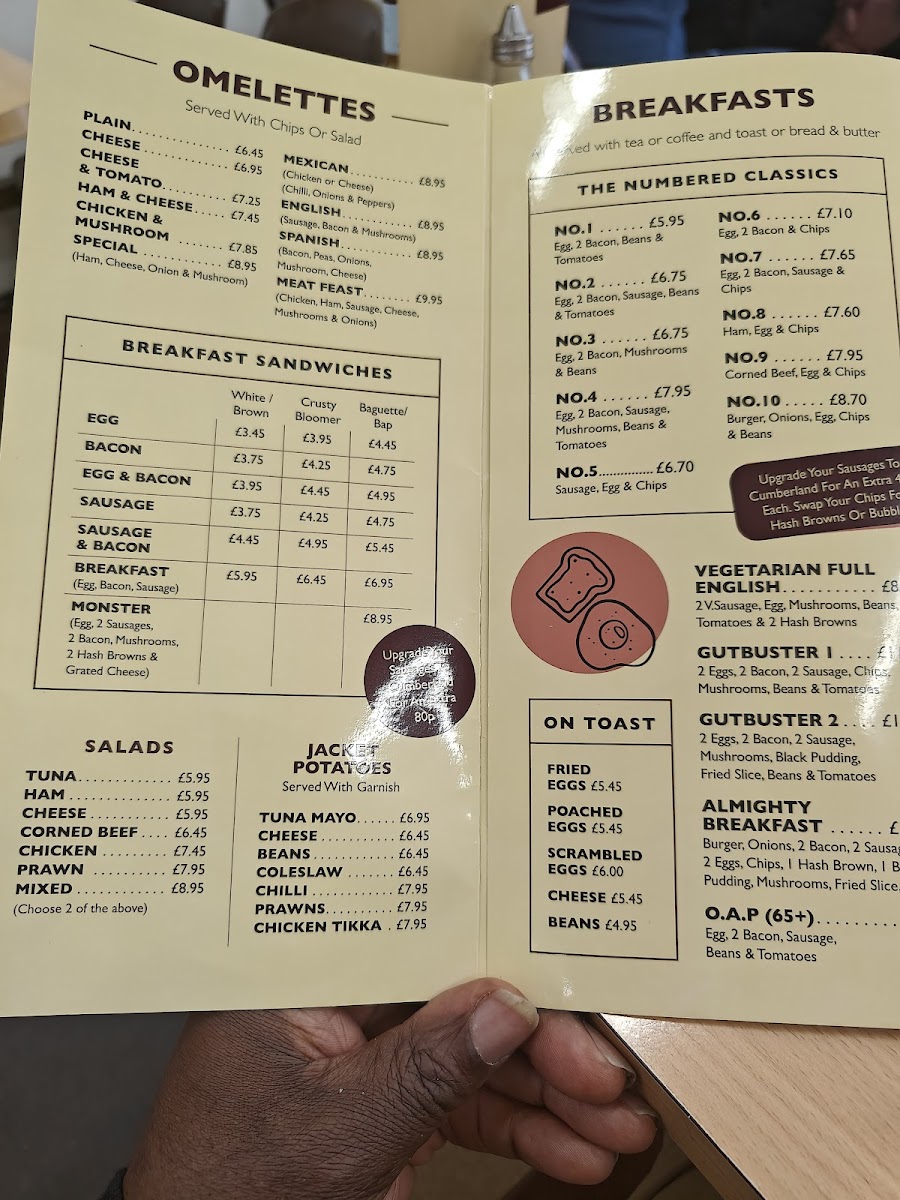 Menu Lea 'n' Tel's Diner-1
