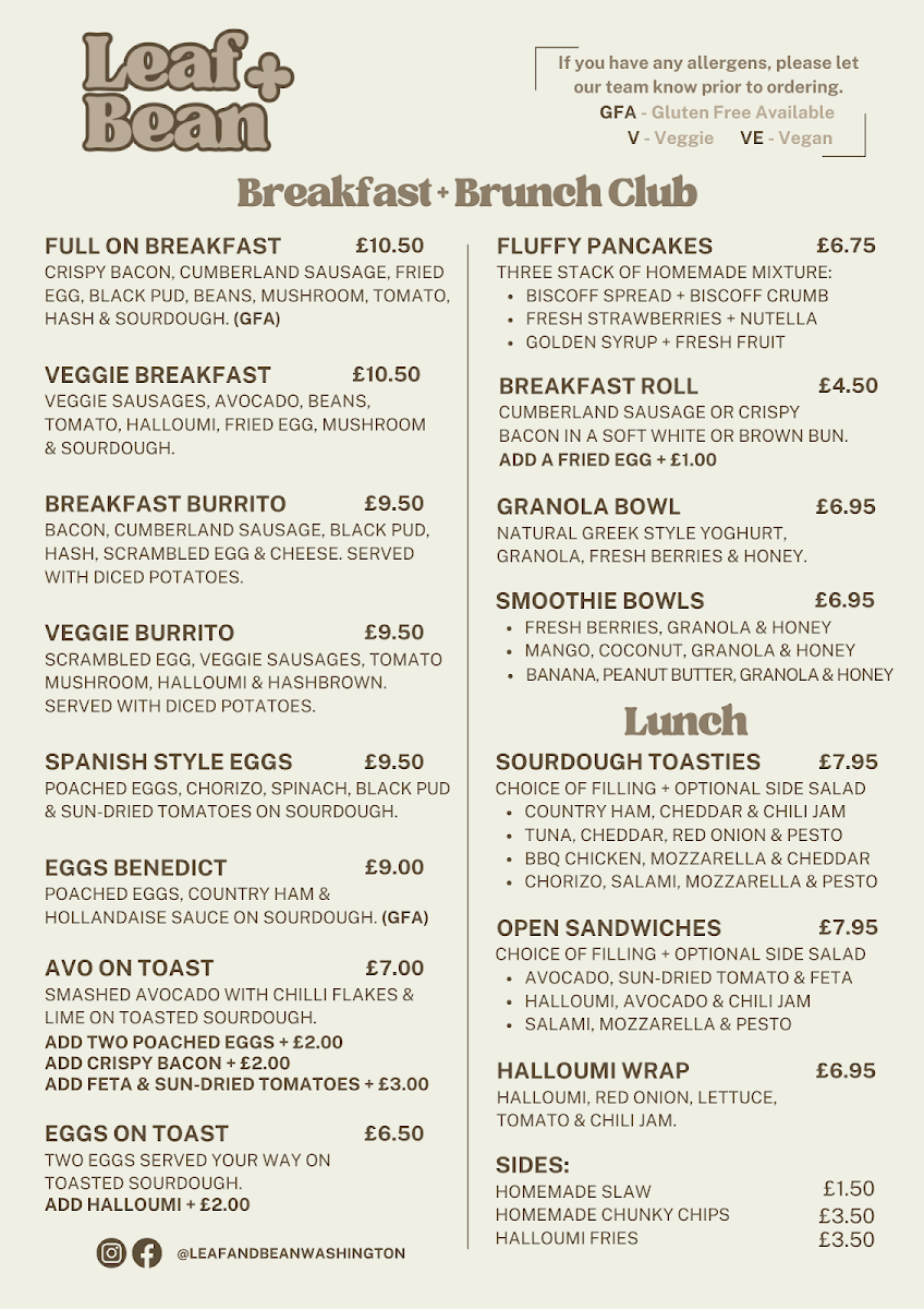 Menu Leaf & Bean-1