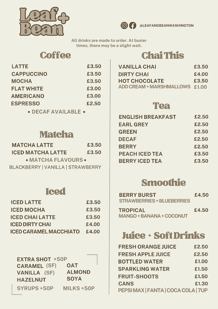 Menu Leaf & Bean-2