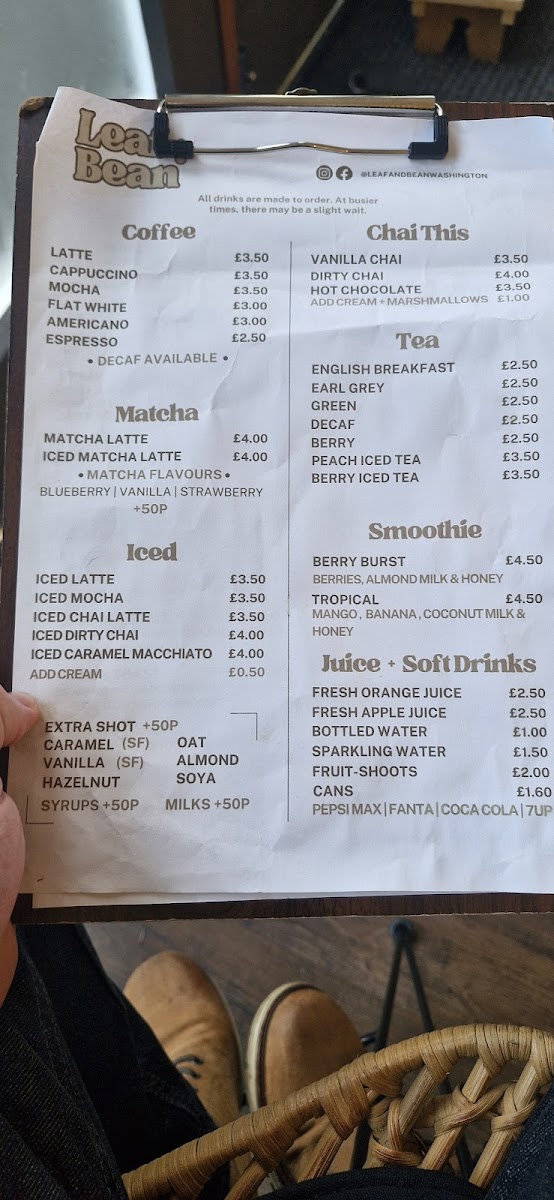 Menu Leaf & Bean-3