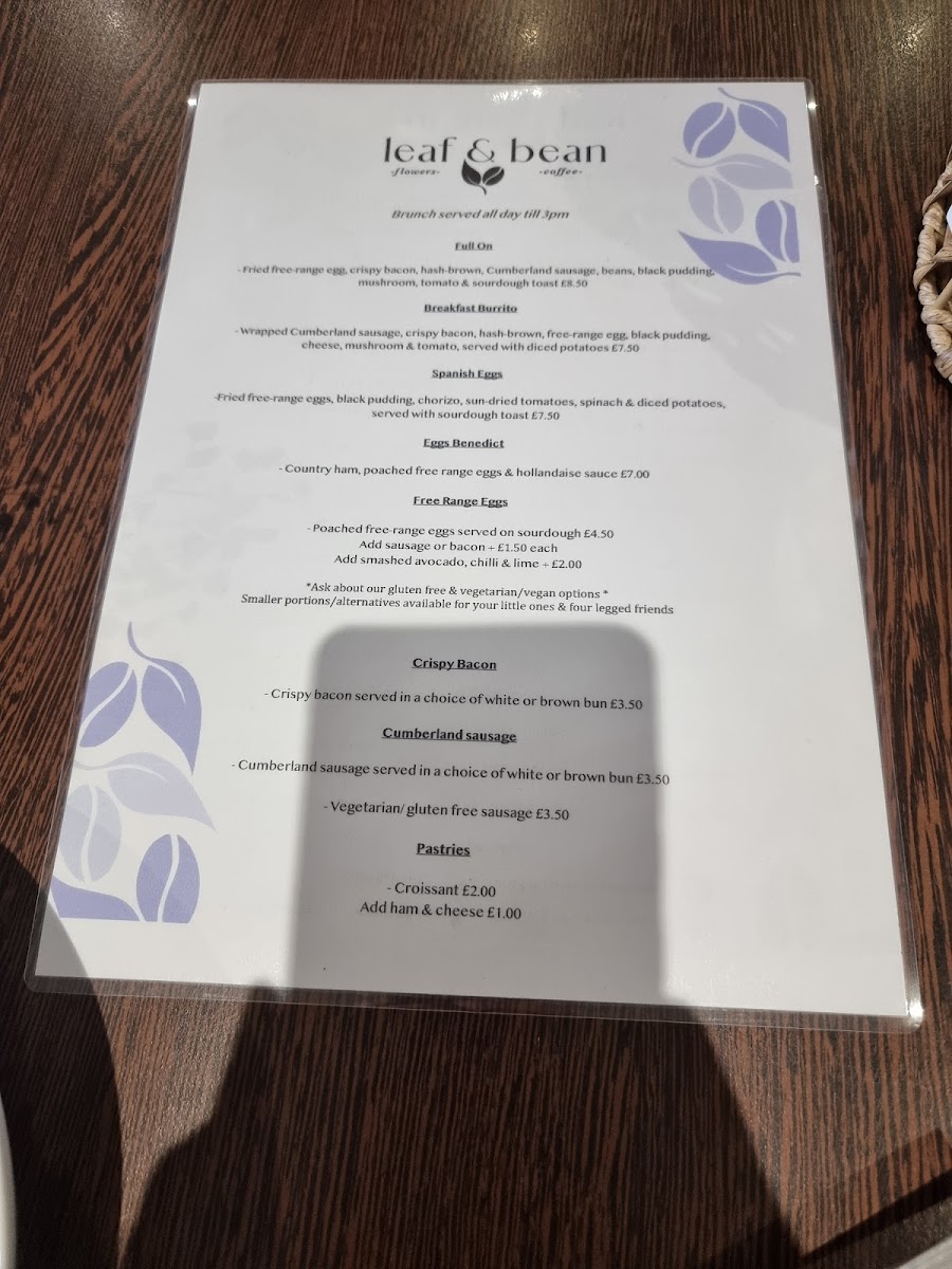 Menu Leaf & Bean-5